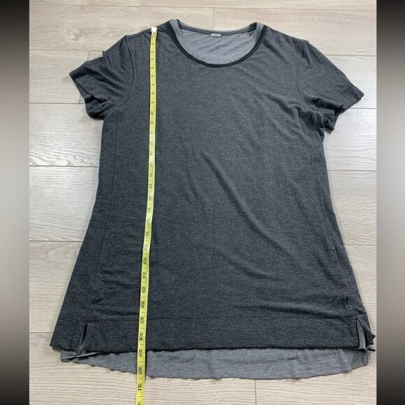 Kit and Ace Grey Scoop-neck Cotton Short Sleeve Top - Picture 5 of 7